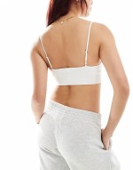 Cat Seamless bra in White