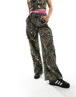 Premium co-ord camo set in green