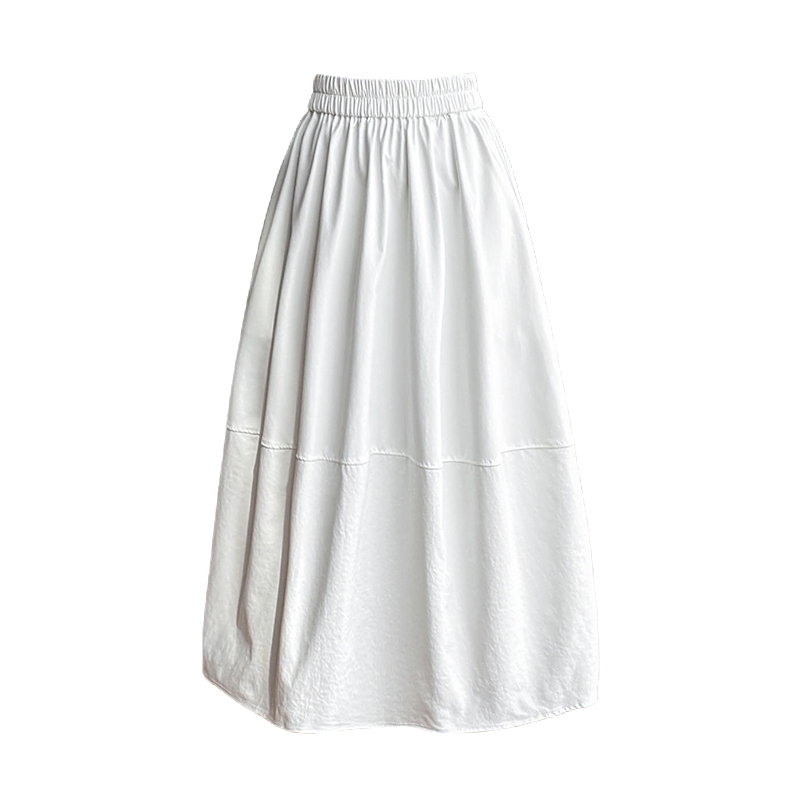 2026 Summer New Design Silk Scarf Korean Style High Waist Tulip Skirt for Women - Image 5