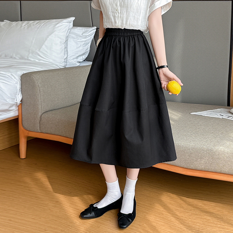 2026 Summer New Design Silk Scarf Korean Style High Waist Tulip Skirt for Women - Image 4