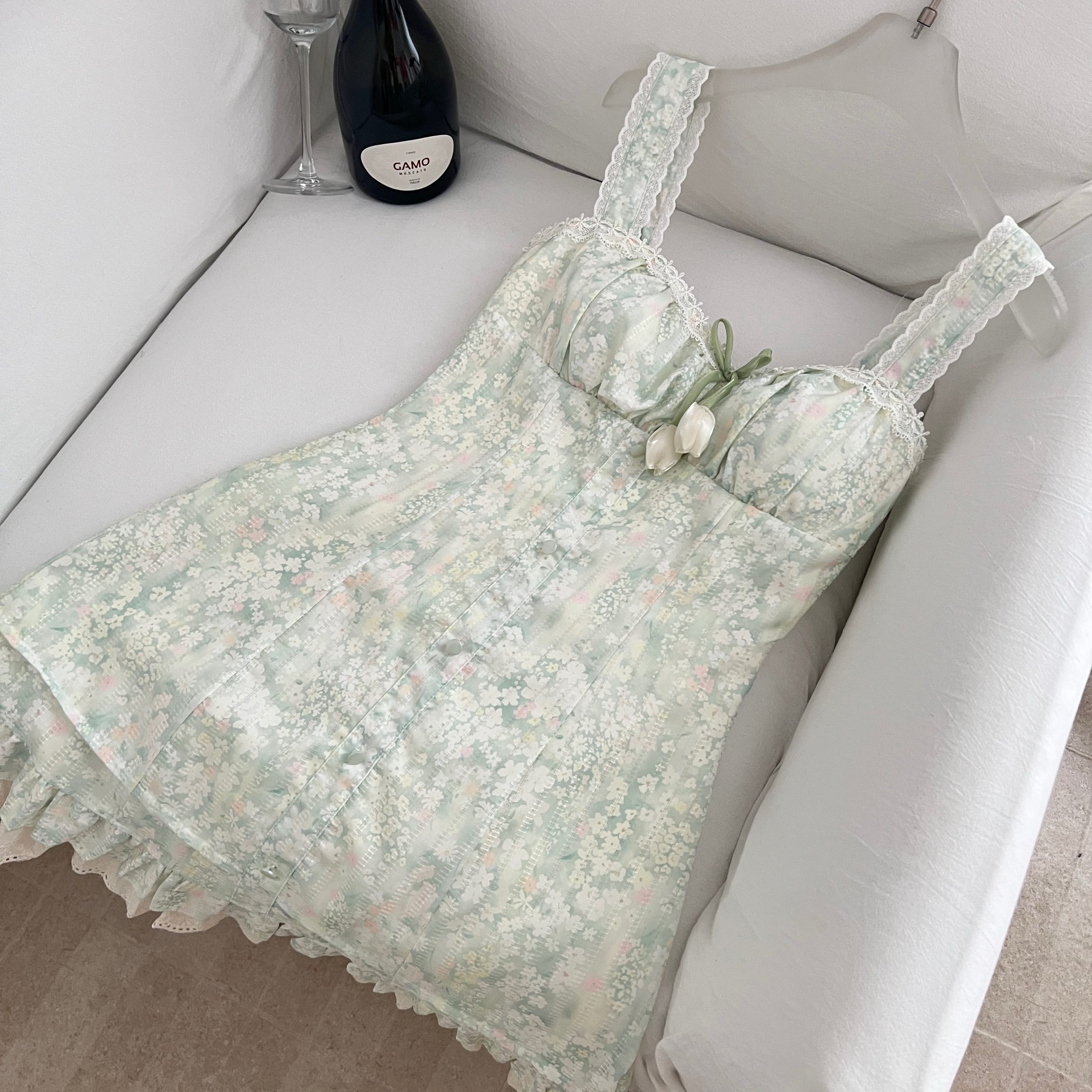 Reese Witherspoon Tulip Summer Sweetheart Style Knit Cardigan Dress R3762W - Image 5